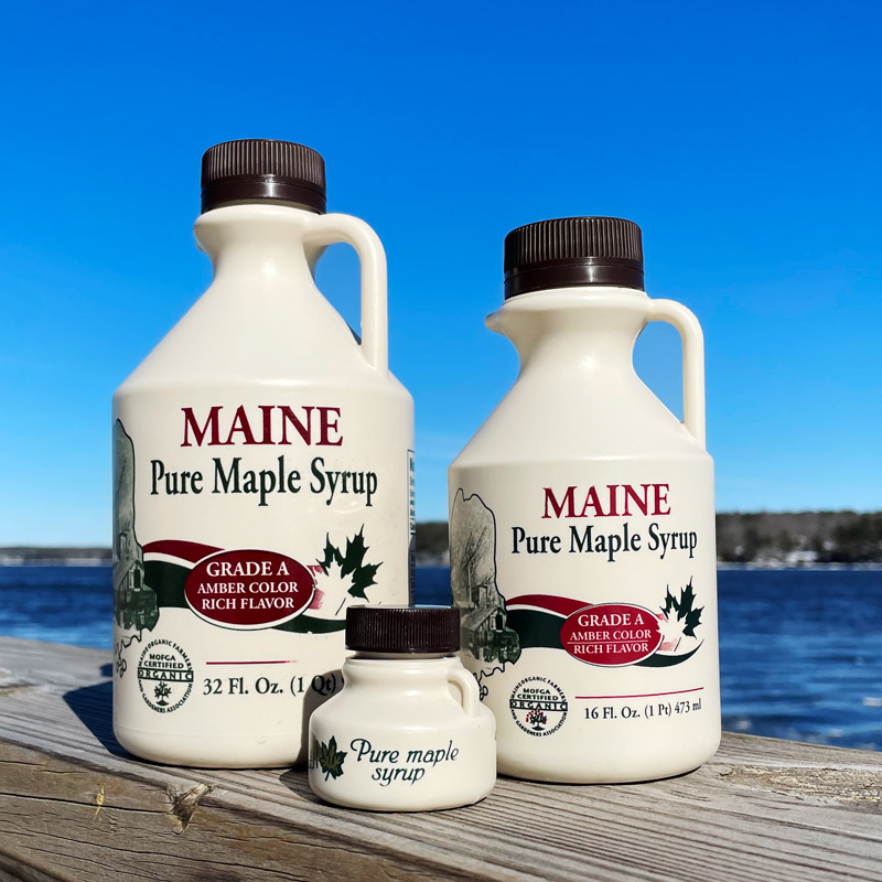 Maine Maple Syrup - 32 oz, 16 oz, 1.36 oz