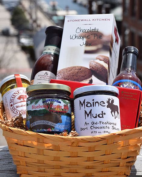 Maine Made Gift Basket, Sweet Tooth Maine Made Gift Basket