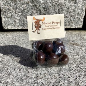 Moose Poop Candy - Dark Chocolate Peppermint Malt Balls
