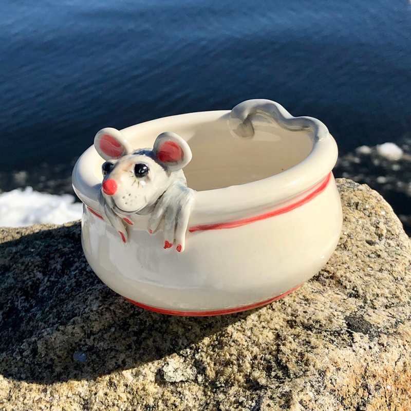 Mouse Dip Dish