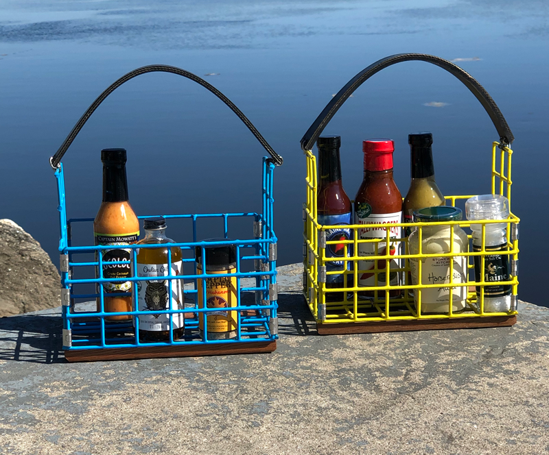 Lobster Trap Condiment Caddy