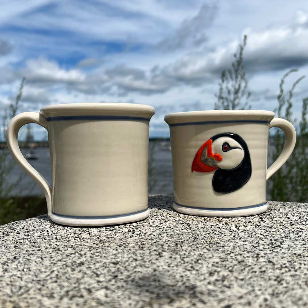 Puffin Mugs by Devenney Pottery