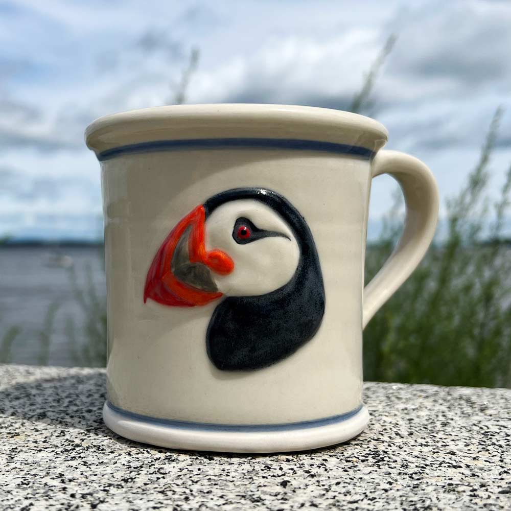Puffin Mugs by Devenney Pottery
