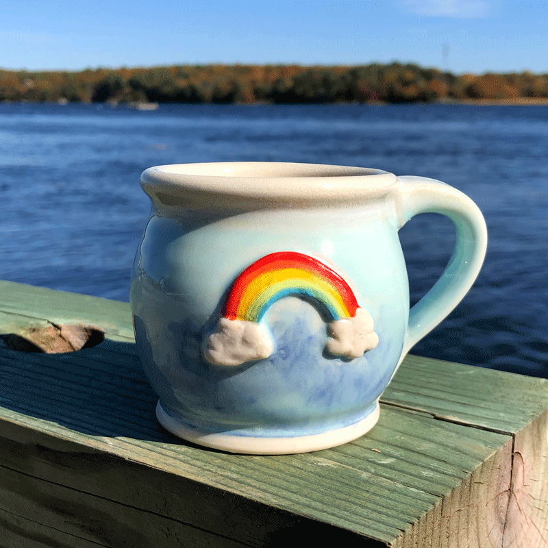 Small Rainbow Mug