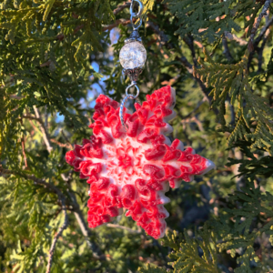 Lobster Shell Snowflake Ornament