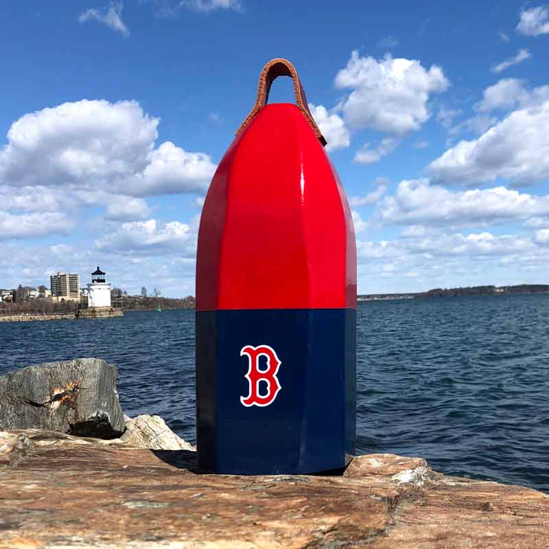 Red Sox Buoy Centerpiece