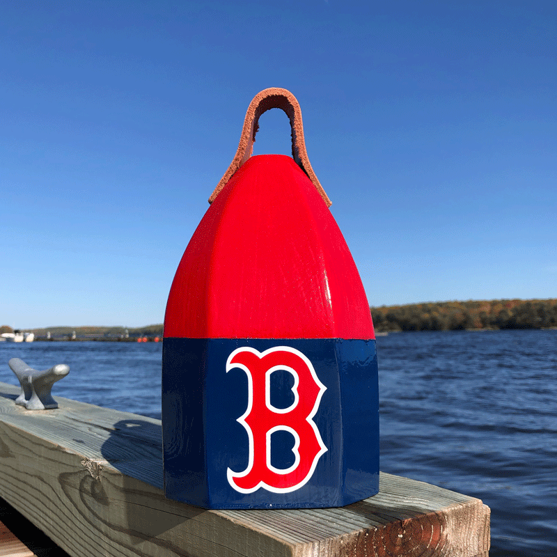 Small Red Sox Buoy Centerpiece