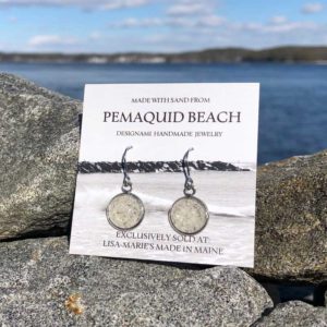 Pemaquid Beach Sand Earrings