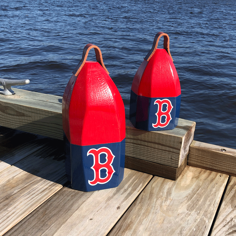 Red Sox Buoy Centerpieces