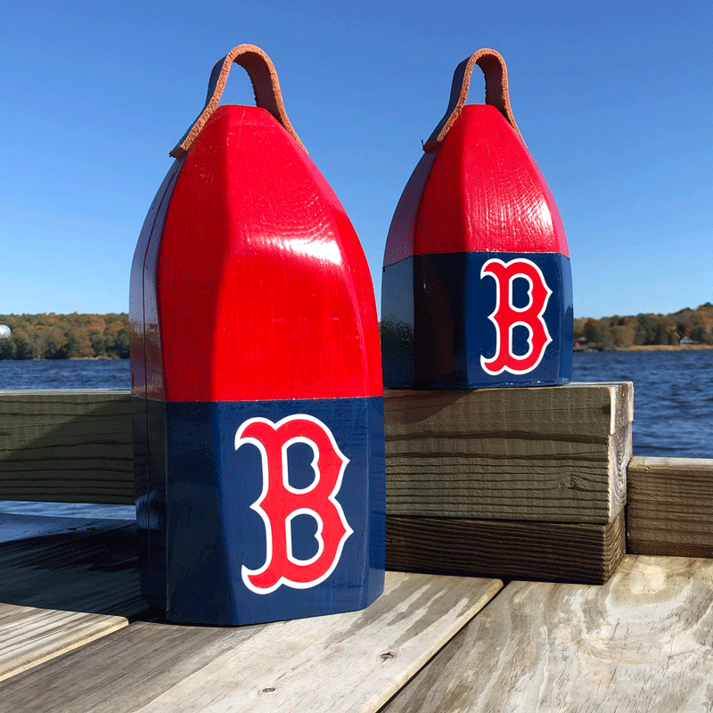 Red Sox Buoy Centerpieces