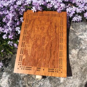 Boothbay Harbor & Southport Cribbage Board.