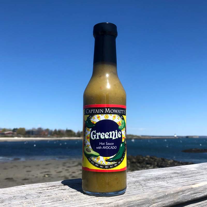 Greenie Hot Sauce by Captain Mowatt's