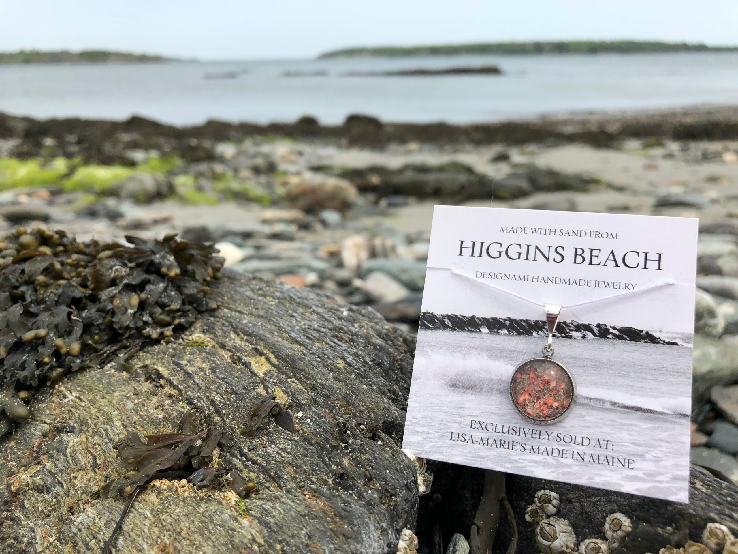Higgins Beach Lobster Pendant