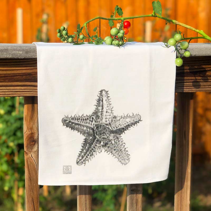 Sea Creature Tea Towel - Starfish