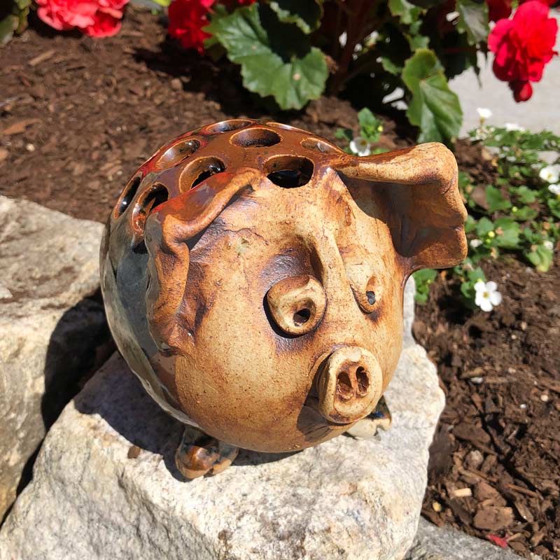 Piggy Organizer by Westport Island Pottery