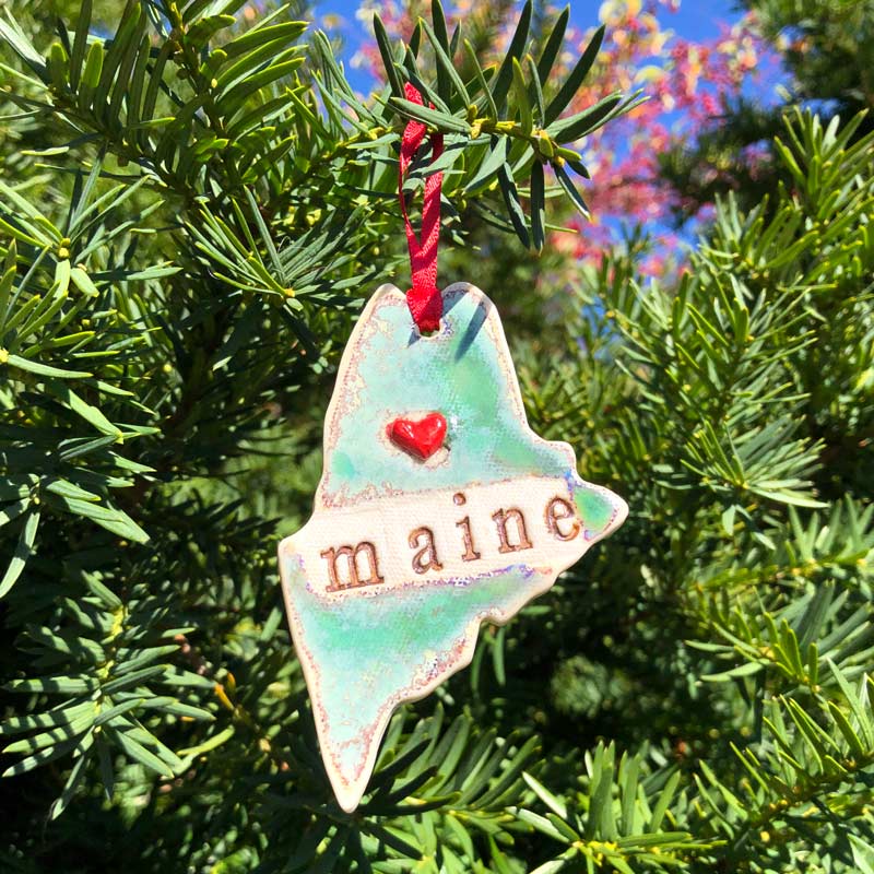 State of Maine Ornament - maine