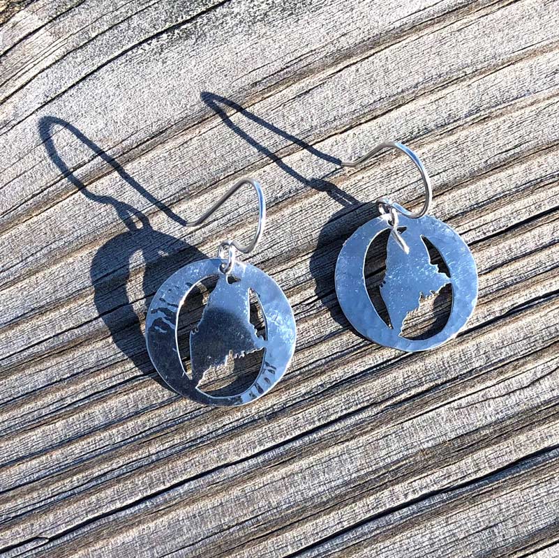 State of Maine Earrings