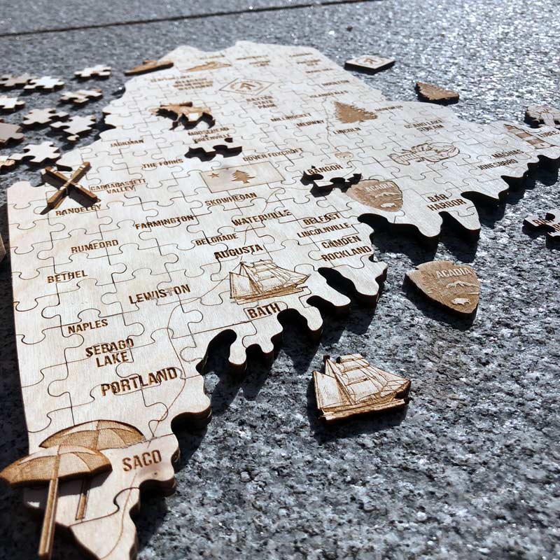 State of Maine Puzzle