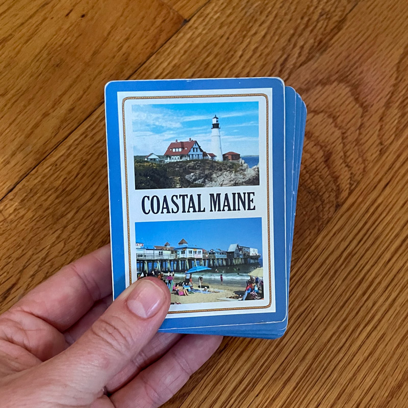 Coastal Maine Playing Cards