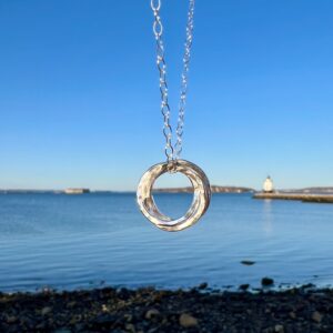 Original Sterling Silver Love Knot Necklace