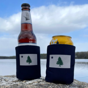 First Maine Flag Drink Coozie