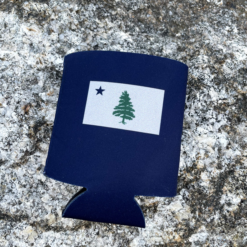 First Maine Flag Drink Coozie