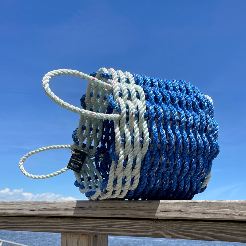 Beach Waves Lobster Rope Basket