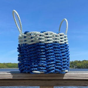 Beach Waves Lobster Rope Basket