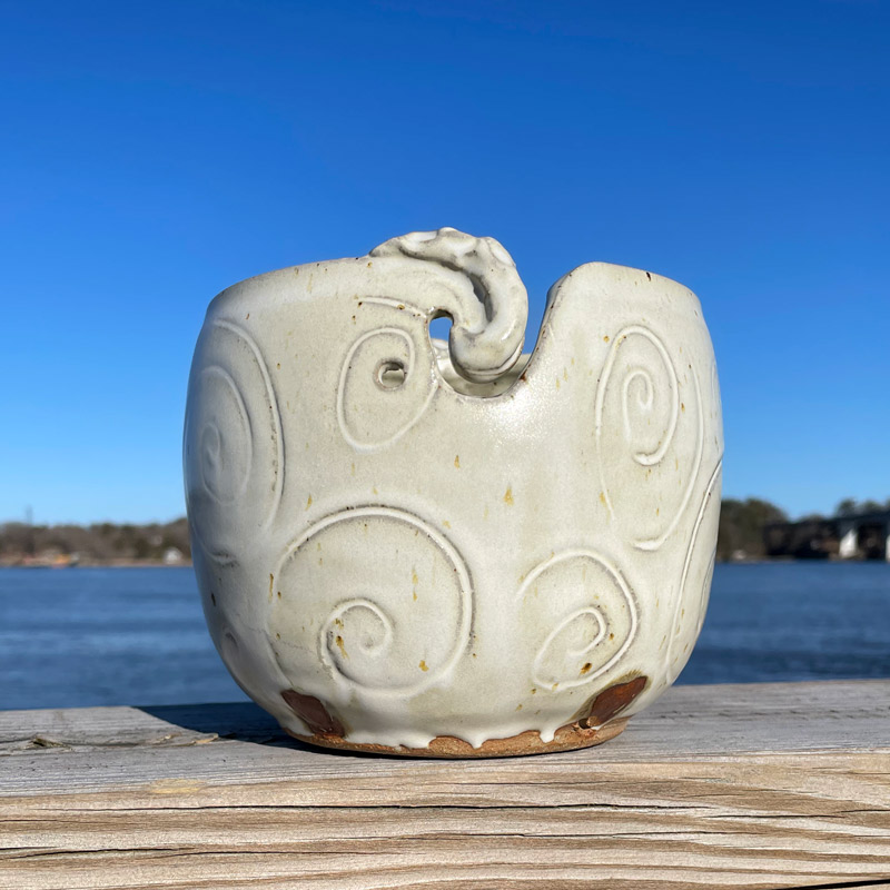 Yarn Bowl by Westport Island Pottery