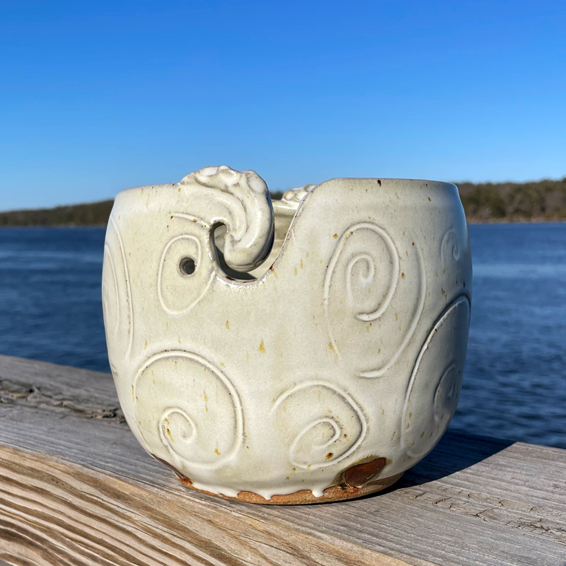 Yarn Bowl by Westport Island Pottery