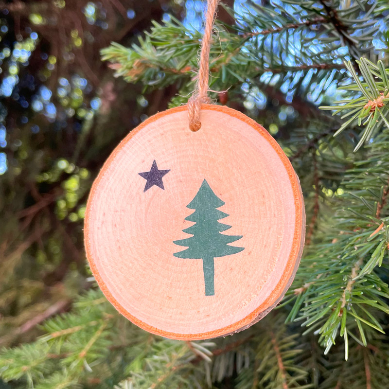 First Maine Flag ornament