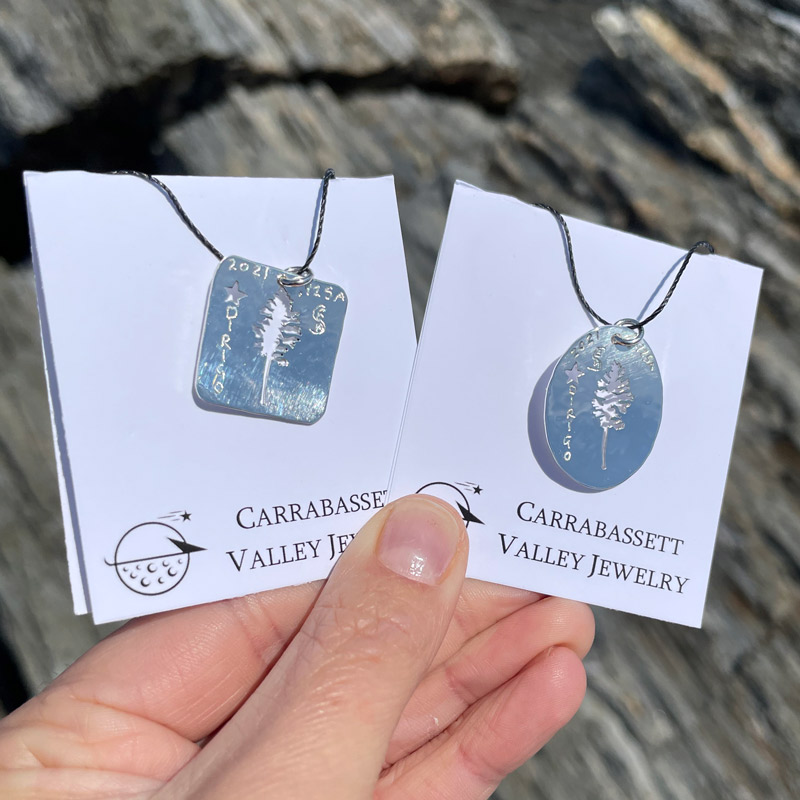 Dirigo Pendants by Carrabassett Valley Jewelry