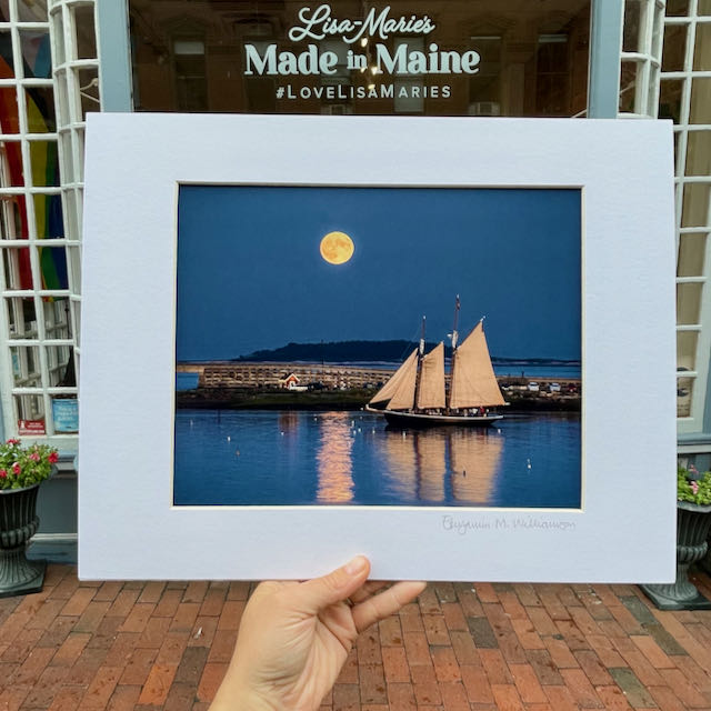 National Moon Day: Moonlight in Maine