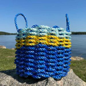 Blueberry Sunshine Lobster Rope Basket