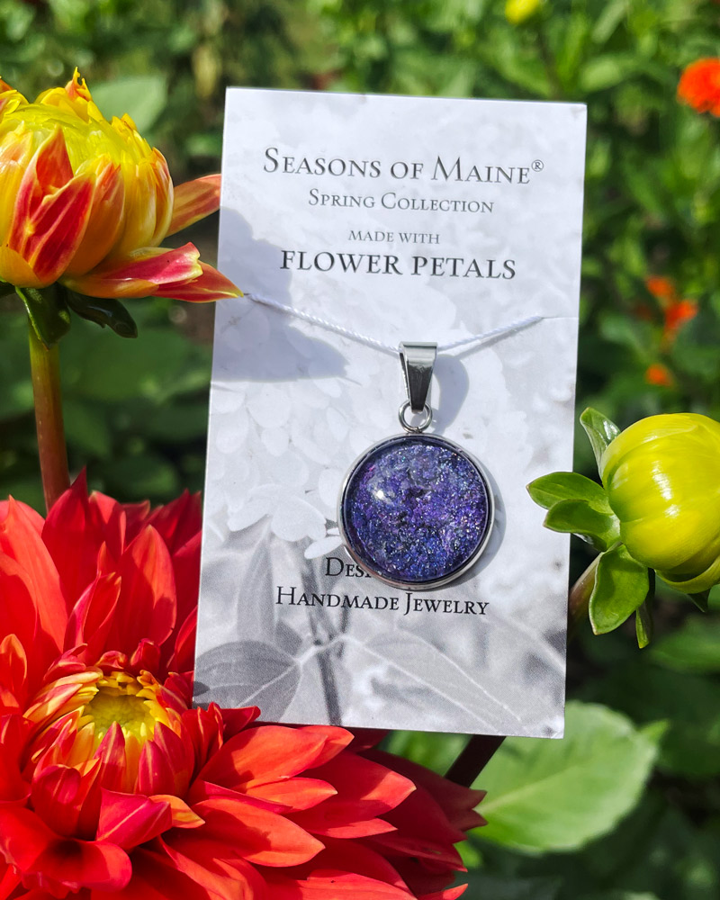 Iris Flower Petal Jewelry