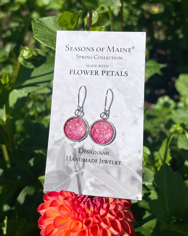 Phlox & Peony Flower Petal Jewelry