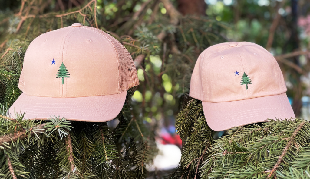 First Maine Flag Hats for under the tree this Christmas-the gift they'll want to wear!