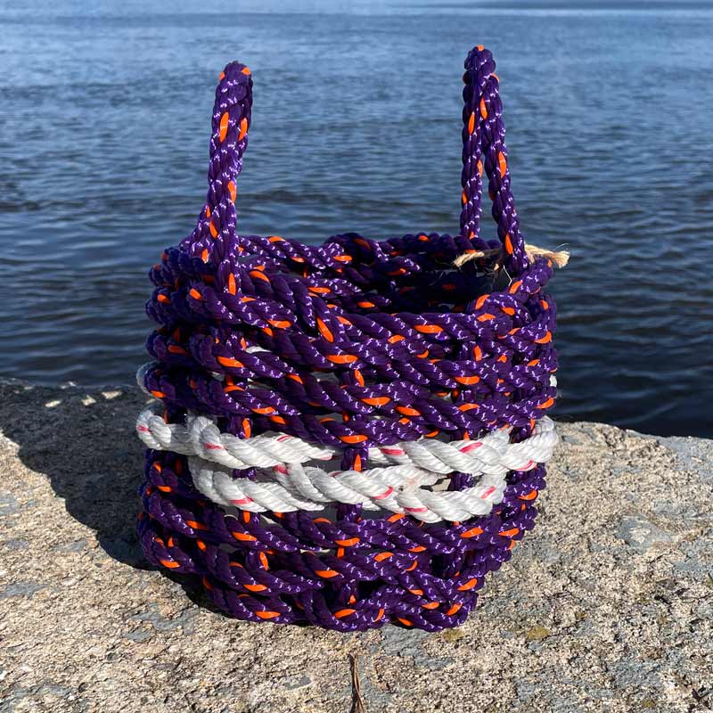 Purple Paradise Mini Lobster Rope Basket