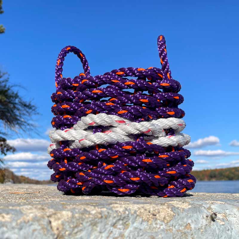 Purple Paradise Mini Lobster Rope Basket