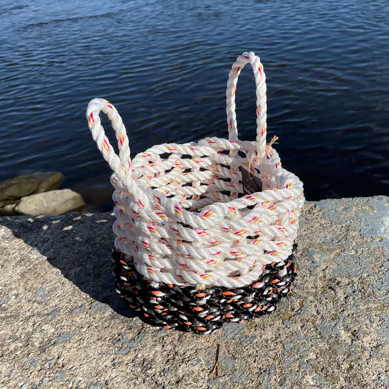 Hint of Halloween Mini Lobster Rope Basket