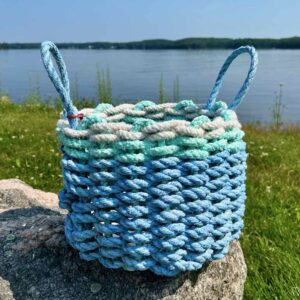 Blueberry Mint Lobster Rope Basket