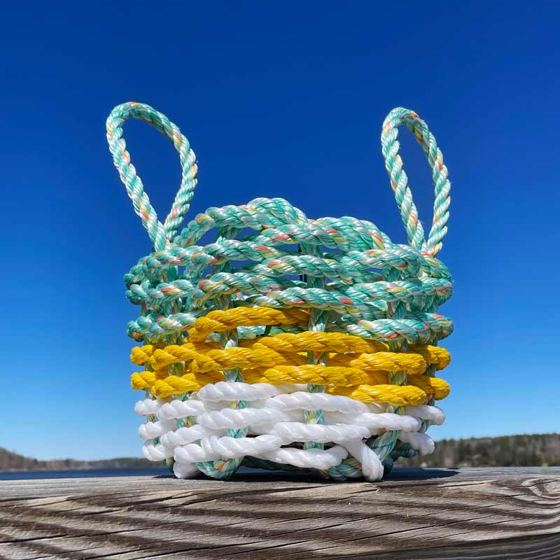 Springtime Mini Lobster Rope Basket