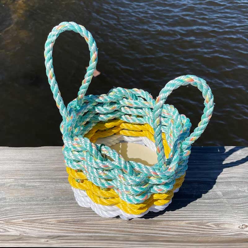 Springtime Mini Lobster Rope Basket