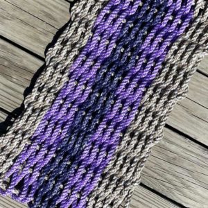 Lavender Grey Lobster Rope Doormat
