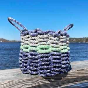 Lavender Lobster Rope Basket