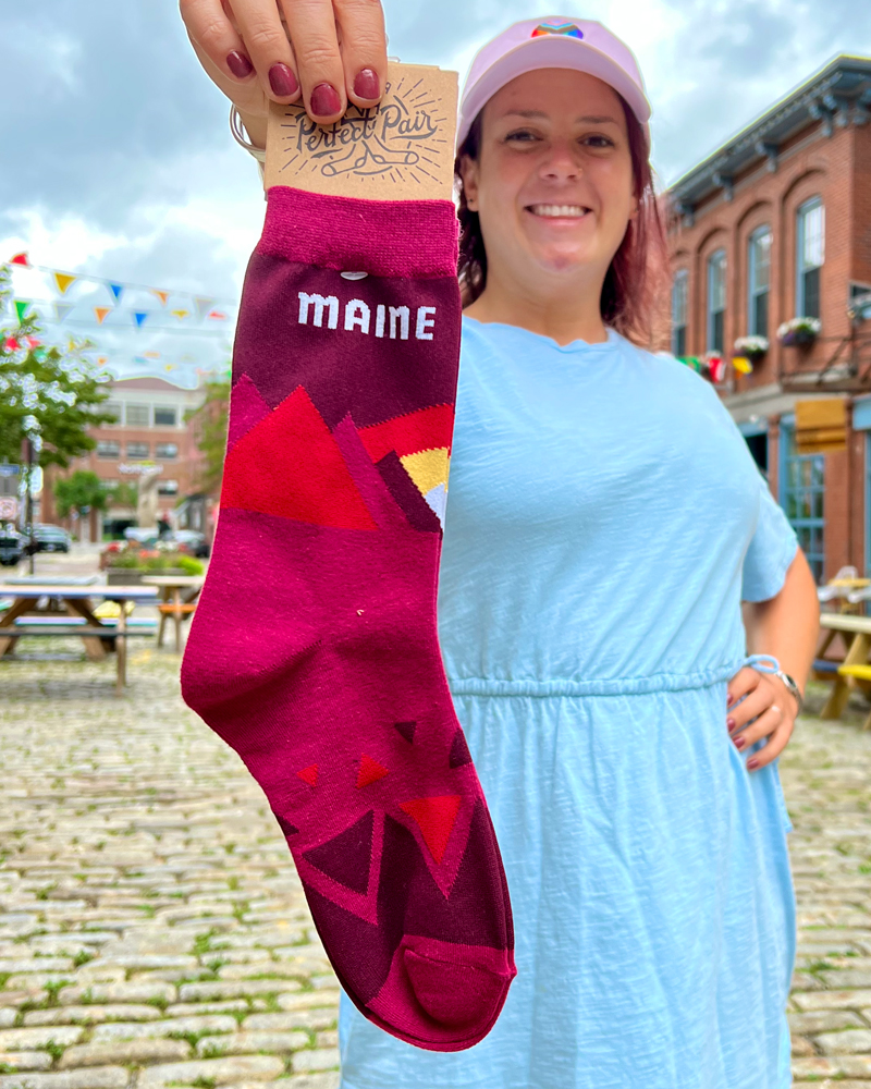 Small Maine Mountain Socks