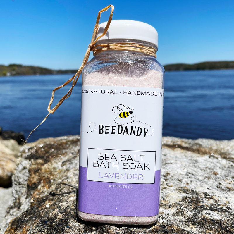 Sea Salt Bath Soak - Lavender