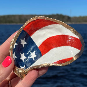 American Flag Ring Dish