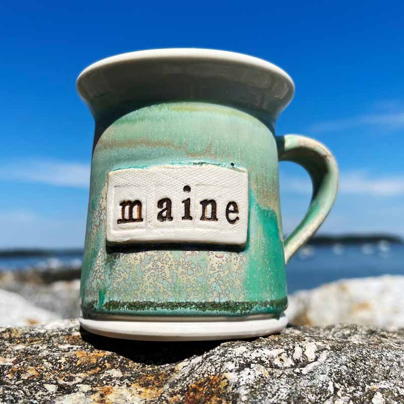 Maine Mug #14 by Devenney Pottery