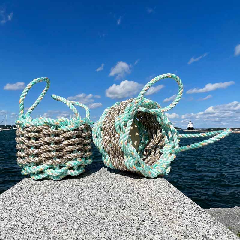 Celestial Sand Mini Lobster Rope Basket